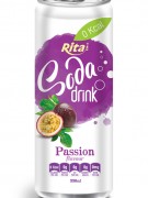 330ml Soda drink passion Flavour